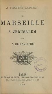 A travers l'Orient