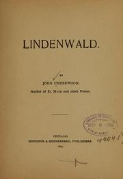 Cover of: Lindenwald