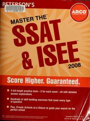 Cover of: Master the SSAT & ISEE, 2008