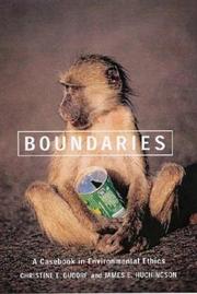 Cover of: Boundaries by Christine E. Gudorf, James Edward Huchingson