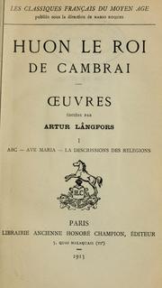 Cover of: Oeuvres