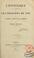 Cover of: L'encyclique du 8 décembre 1864 et les principes de 1789, ou, L'église, l'état et la liberté