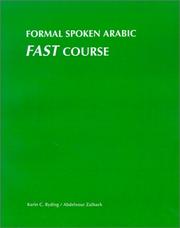 Cover of: Formal spoken Arabic: FAST course