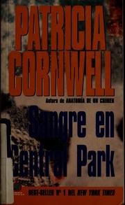Cover of: Sangre En Central Park