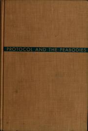 Cover of: Protocol and the Peabodies. by Harriet Palmer Micocci