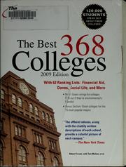 Cover of: The best 368 colleges by by Robert Franek ... [et al.].