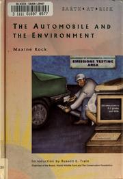 Cover of: The automobile and the environment