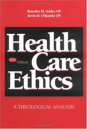 Cover of: Health care ethics by Benedict M. Ashley