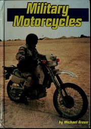 Cover of: Military motorcyles