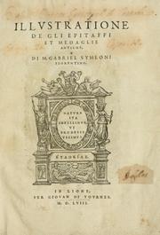 Cover of: Illvstratione de gli epitaffi et medaglie antiche