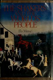Cover of: The Shakers and the world's people by Flo Morse