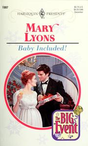 Cover of: Baby Included  (The Big Event)