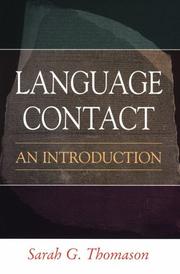Cover of: Language contact: an introduction