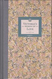 Cover of: Victoria's Words of Love