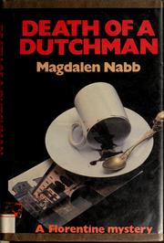 Cover of: Death of a Dutchman