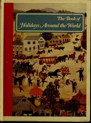 Cover of: The book of holidays around the world by Alice Van Straalen