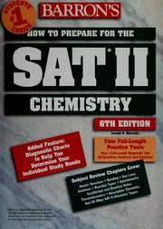 Cover of: How to prepare for SAT II. by Joseph A. Mascetta