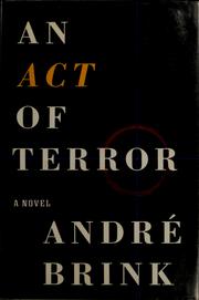 Cover of: An act of terror by André Philippus Brink