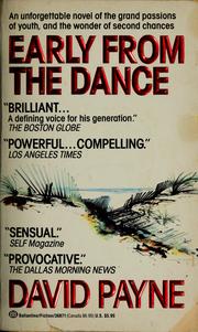 Cover of: Early from the dance
