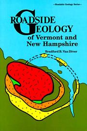 Cover of: Roadside Geology of Vermont and New Hampshire