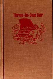 Cover of: Three-in-one car. by Alice Sankey