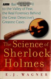 Cover of: sherlock holmes 