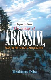 Cover of: Behind the Beach: Arossim: The village of Arossim, Goa, in Historical Perspective