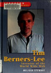 Cover of: Tim Berners-Lee by Melissa Stewart
