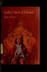 Cover of: Lydia, queen of Palestine by Uri Orlev