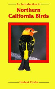 Cover of: An introduction to Northern California birds