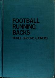 Cover of: Football running backs by David R. Collins