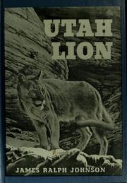 Cover of: Utah lion.