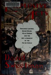 Cover of: Explosive Acts by David Sweetman