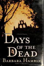 Cover of: Days of the dead by Barbara Hambly