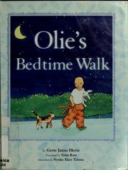 Cover of: Olie's bedtime walk