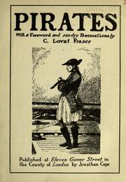 Cover of: Pirates by With a Foreword and sundry Decorations by C. Lovat Fraser