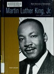 Cover of: Martin Luther King, Jr.: civil rights leader