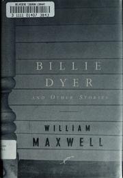 Cover of: Billie Dyer and other stories