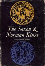 Cover of: The Saxon and Norman kings