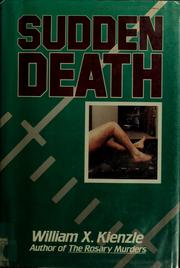 Cover of: Sudden death