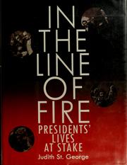 Cover of: In the line of fire by Judith St George