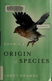 Cover of: Darwin's Origin of species by E. J. Browne