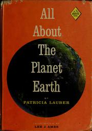 Cover of: All about the planet earth.