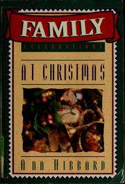 Cover of: Family celebrations at Christmas