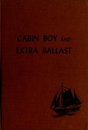 Cover of: Cabin boy and extra ballast. by Barbara Reynolds