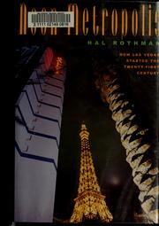 Cover of: Neon metropolis: how Las Vegas started the twenty-first century