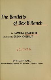 Cover of: The Bartletts of Box B Ranch