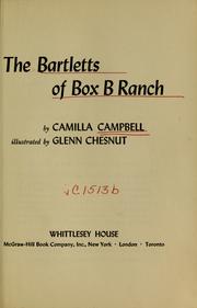 The Bartletts of Box B Ranch by Camilla Campbell