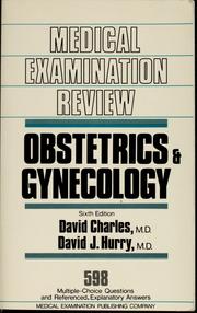 Cover of: Obstetrics & gynecology: 598 multiple-choice questions with referenced, explanatory answers