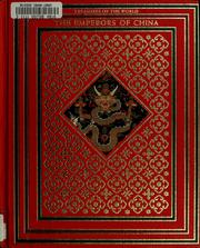 Cover of: The emperors of China by Christopher Hibbert